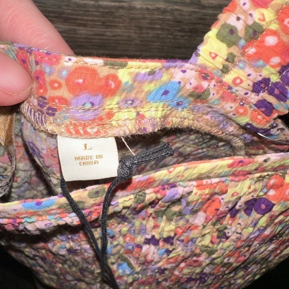 NWT Scotch & Soda Smocked Floral Maxi Dress with Pockets - Picture 9 of 10